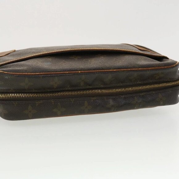 LOUIS VUITTON Monogram Compiegne 28 Clutch Bag M51845 LV Auth 40466 - Picture 5 of 16